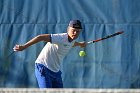 MTen vs Assumption  Wheaton College Men's Tennis vs Assumption College. - Photo by: KEITH NORDSTROM : Wheaton, Tennis